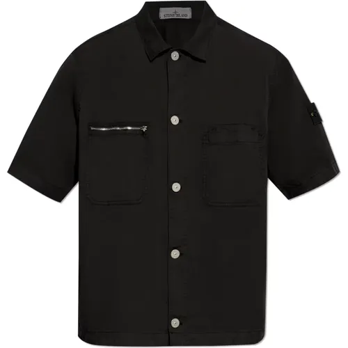 Shirts > Short Sleeve Shirts - - Stone Island - Modalova