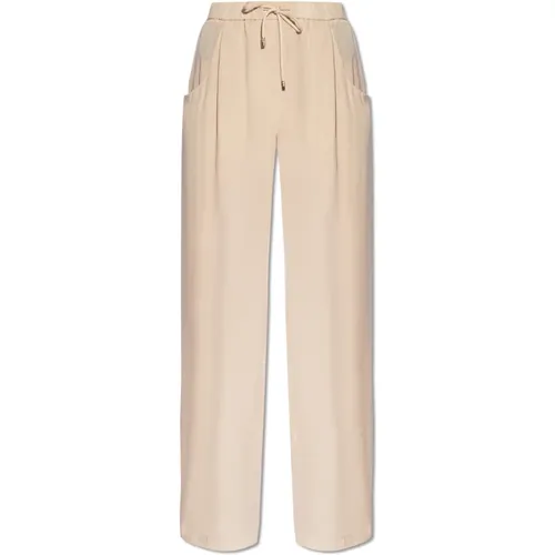 Trousers > Straight Trousers - - Emporio Armani - Modalova