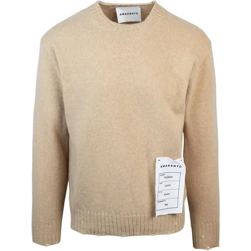 Knitwear > Round-neck Knitwear - - Amaránto - Modalova