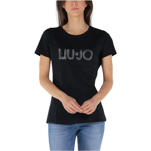 Liu Jo - Tops > T-Shirts - Black - Liu Jo - Modalova