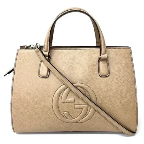 Pre-owned > Pre-owned Bags > Pre-owned Tote Bags - - Gucci Vintage - Modalova