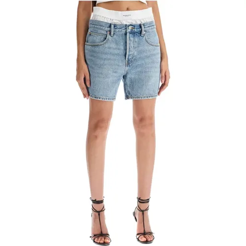 Shorts > Denim Shorts - - alexander wang - Modalova