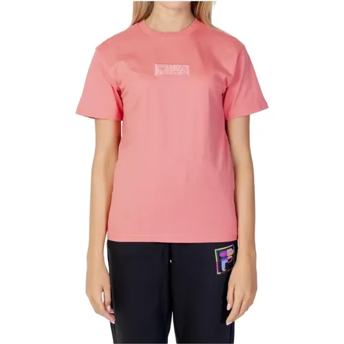 Fila - Tops > T-Shirts - Pink - Fila - Modalova