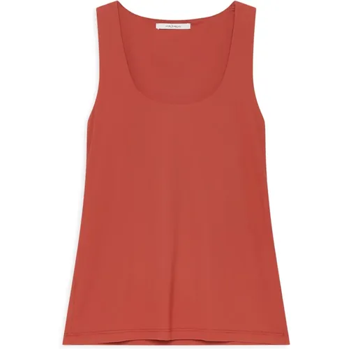 Tops > Sleeveless Tops - - Maliparmi - Modalova