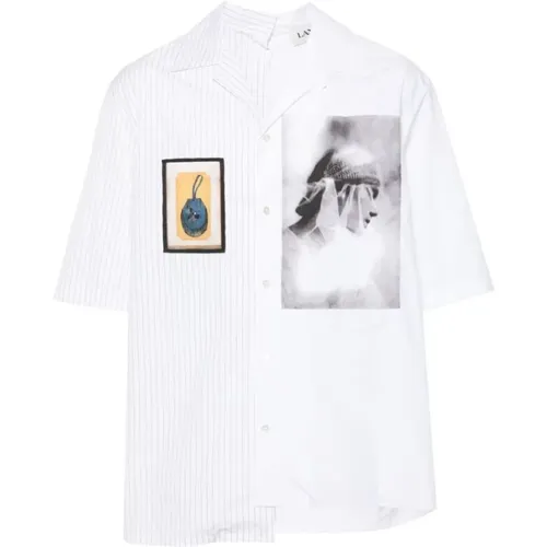 Shirts > Short Sleeve Shirts - - Lanvin - Modalova