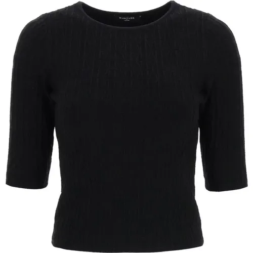 Knitwear > Round-neck Knitwear - - Guess - Modalova