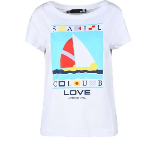 Tops > T-Shirts - - Love Moschino - Modalova