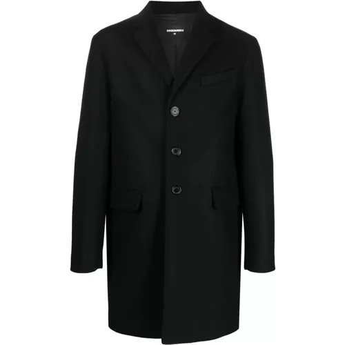 Coats > Single-Breasted Coats - - Dsquared2 - Modalova