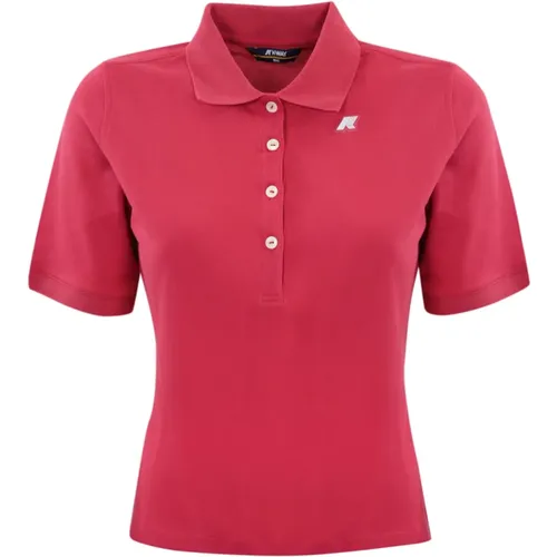 K-Way - Tops > Polo Shirts - Pink - K-way - Modalova