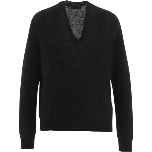 Knitwear > V-neck Knitwear - - Roberto Collina - Modalova