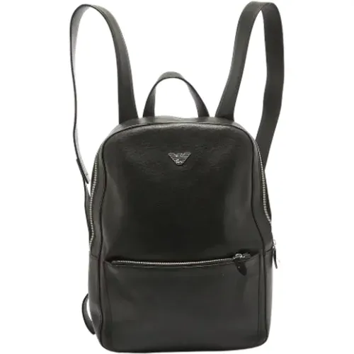 Pre-owned > Pre-owned Bags > Pre-owned Backpacks - - Armani Pre-owned - Modalova