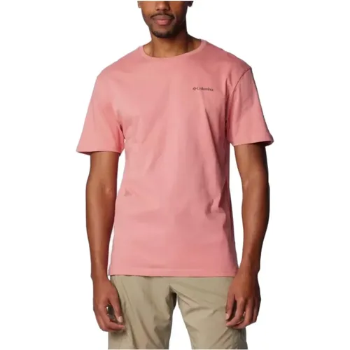 Columbia - Tops > T-Shirts - Pink - Columbia - Modalova