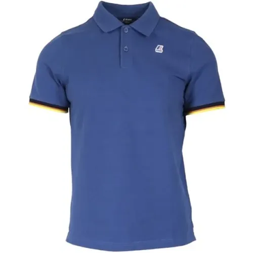 K-Way - Tops > Polo Shirts - Blue - K-way - Modalova