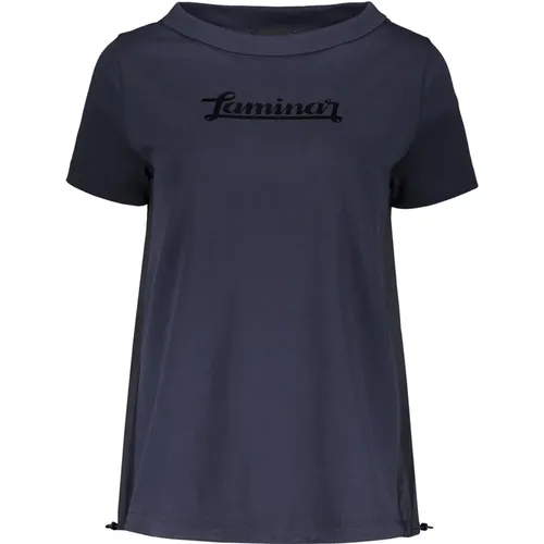 Herno - Tops > T-Shirts - Blue - Herno - Modalova