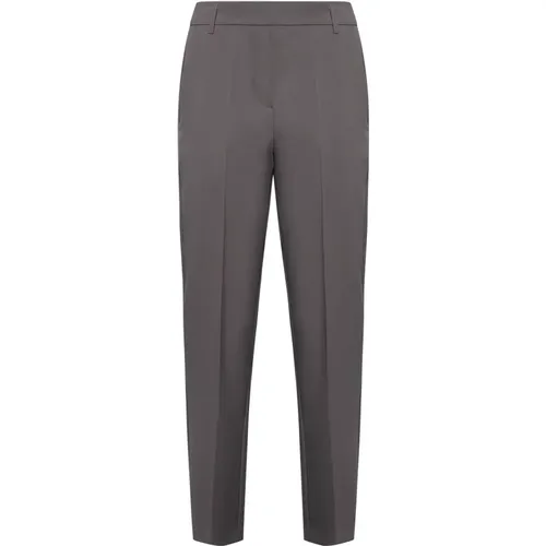 Trousers > Slim-fit Trousers - - Blanca Vita - Modalova