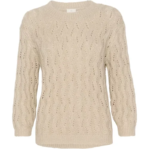 Knitwear > Round-neck Knitwear - - Kaffe - Modalova