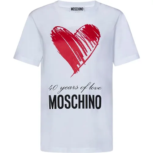 Tops > T-Shirts - - Moschino - Modalova