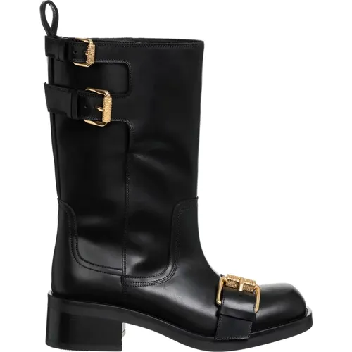 Shoes > Boots > High Boots - - Moschino - Modalova