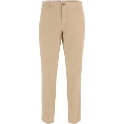 Guess - Trousers > Chinos - Beige - Guess - Modalova