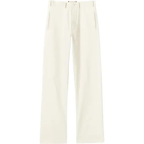 Trousers > Straight Trousers - - Plan C - Modalova