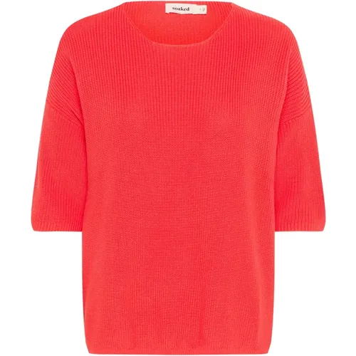 Knitwear > Round-neck Knitwear - - Soaked in Luxury - Modalova