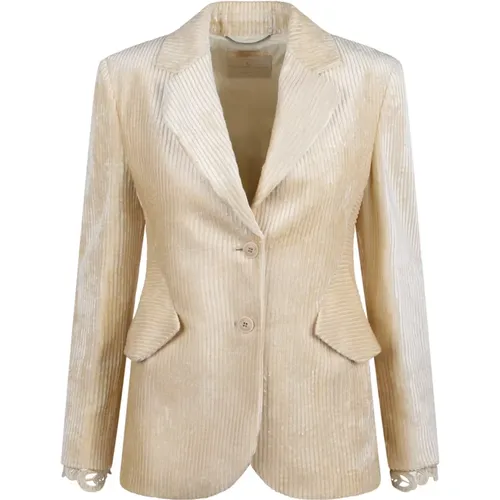 Jackets > Blazers - - Ermanno Scervino - Modalova