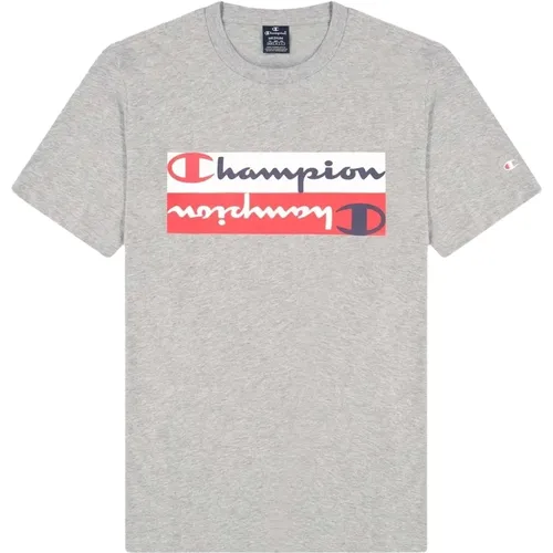 Champion - Tops > T-Shirts - Gray - Champion - Modalova