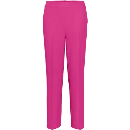 Kaffe - Trousers > Chinos - Pink - Kaffe - Modalova