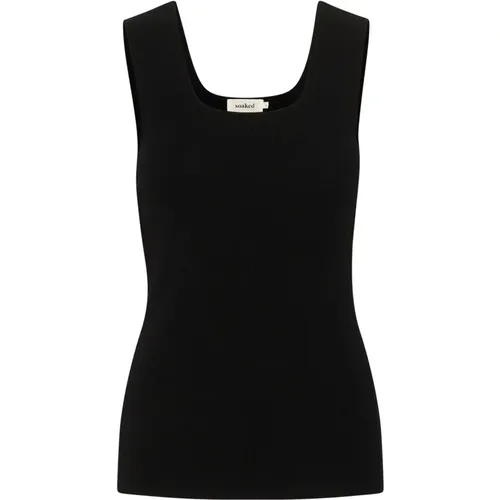 Tops > Sleeveless Tops - - Soaked in Luxury - Modalova