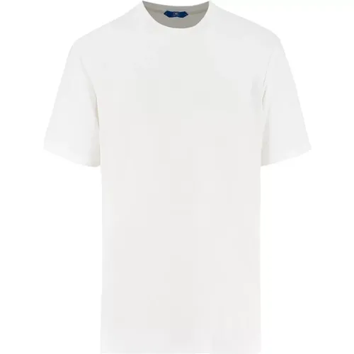 Kiton - Tops > T-Shirts - White - Kiton - Modalova