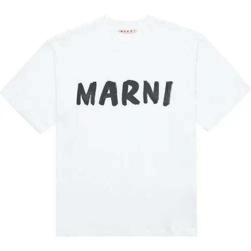 Marni - Tops > T-Shirts - White - Marni - Modalova