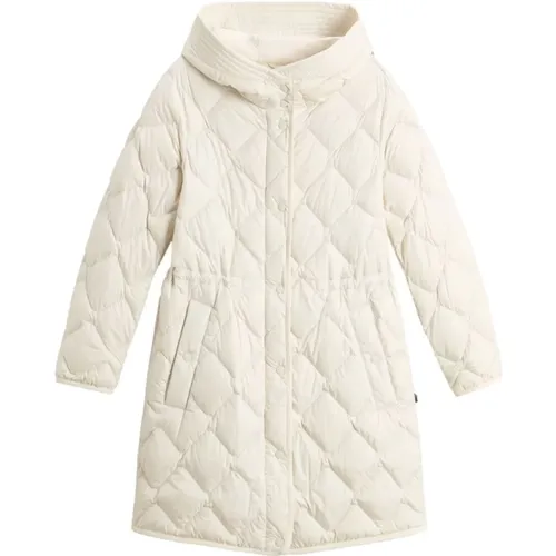 Woolrich - Coats > Parkas - Beige - Woolrich - Modalova