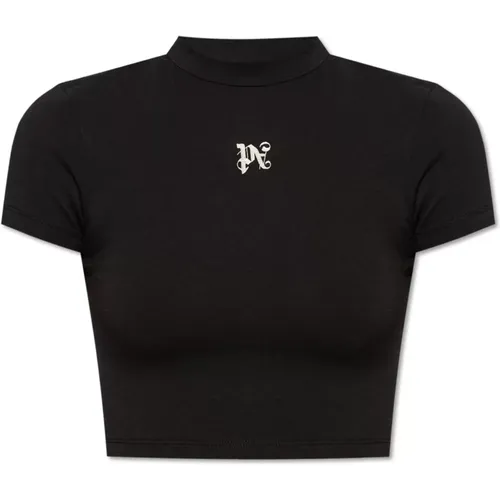 Tops > T-Shirts - - Palm Angels - Modalova