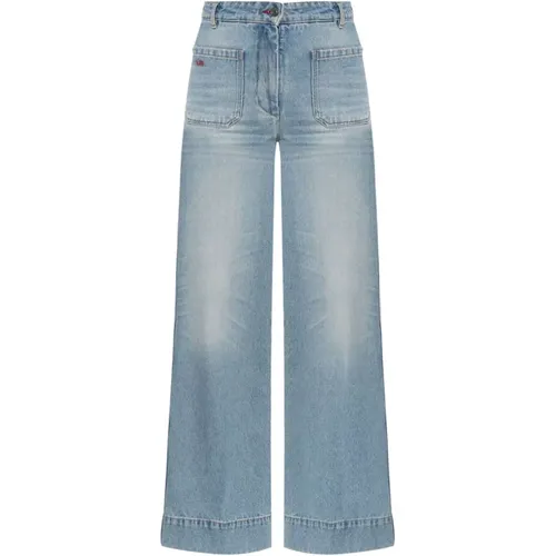 Jeans > Wide Jeans - - Victoria Beckham - Modalova