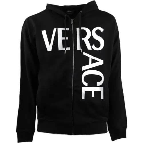 Sweatshirts & Hoodies > Zip-throughs - - Versace - Modalova