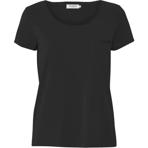 Tops > T-Shirts - - Soaked in Luxury - Modalova