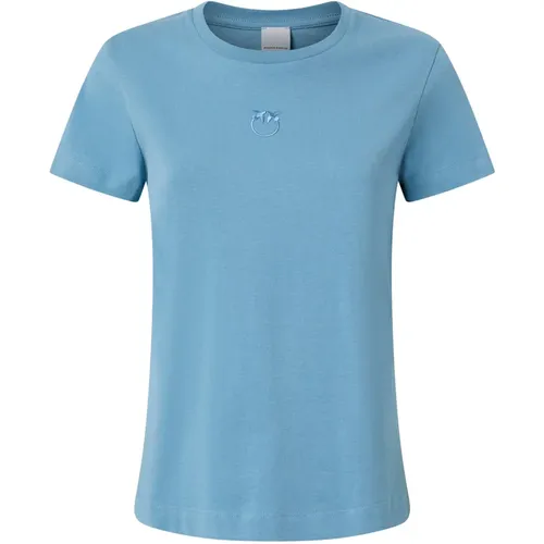 Pinko - Tops > T-Shirts - Blue - pinko - Modalova