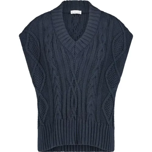 Knitwear > V-neck Knitwear - - Jane Lushka - Modalova