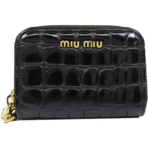 Pre-owned > Pre-owned Accessories > Pre-owned Wallets - - Miu Miu Pre-owned - Modalova