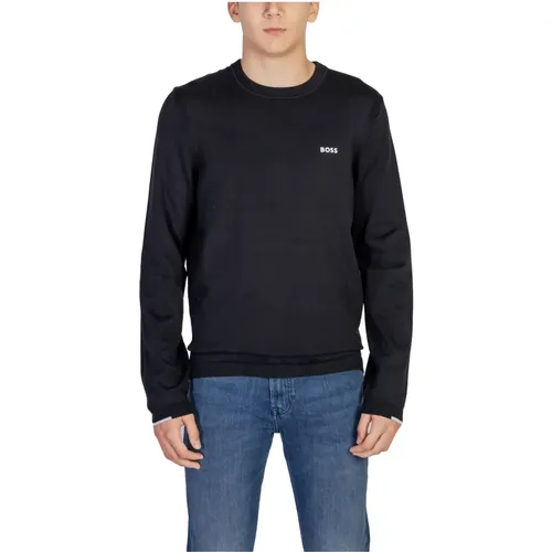 Knitwear > Round-neck Knitwear - - Hugo Boss - Modalova