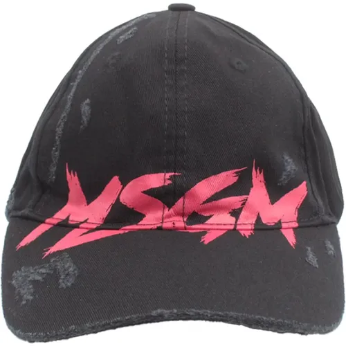 Accessories > Hats > Caps - - Msgm - Modalova