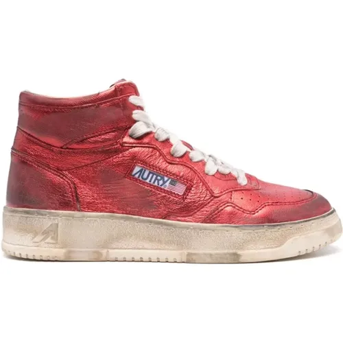 Autry - Shoes > Sneakers - Red - Autry - Modalova