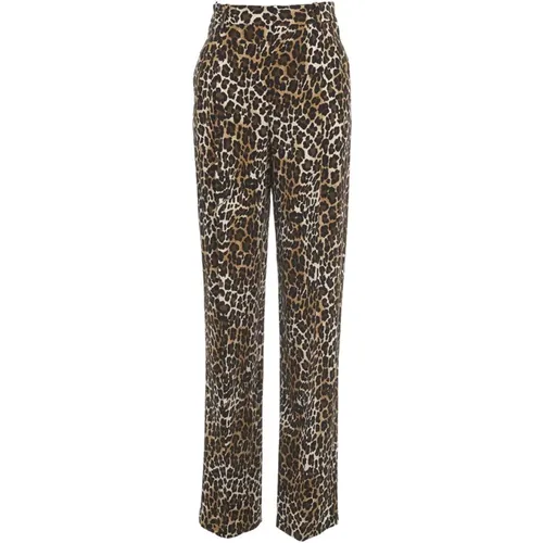 Trousers > Straight Trousers - - Elisabetta Franchi - Modalova