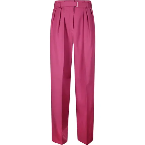 Trousers > Straight Trousers - - Lanvin - Modalova