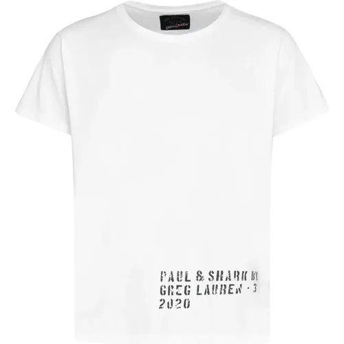 Tops > T-Shirts - - PAUL & SHARK - Modalova