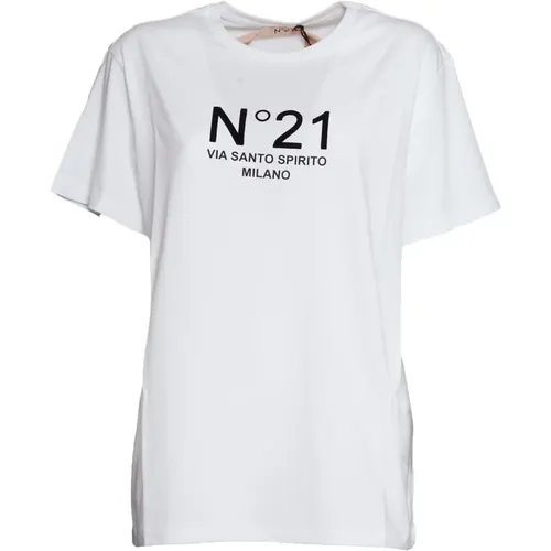 N21 - Tops > T-Shirts - White - N21 - Modalova