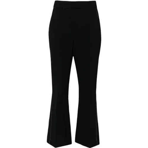 Trousers > Wide Trousers - - Victoria Beckham - Modalova