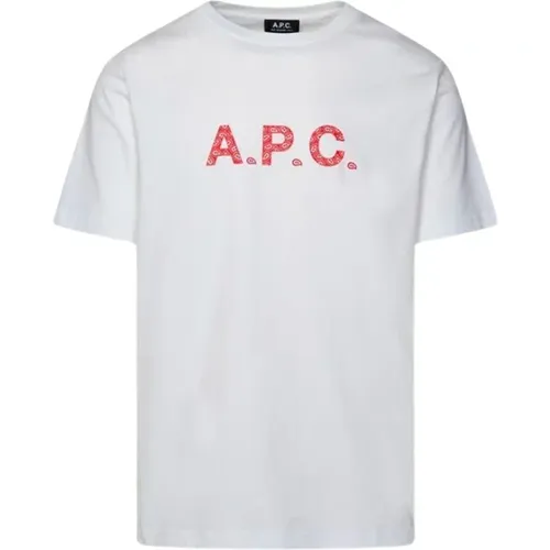 A.p.c. - Tops > T-Shirts - White - A.p.c. - Modalova