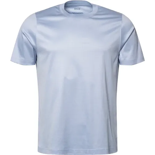 Eton - Tops > T-Shirts - Blue - Eton - Modalova