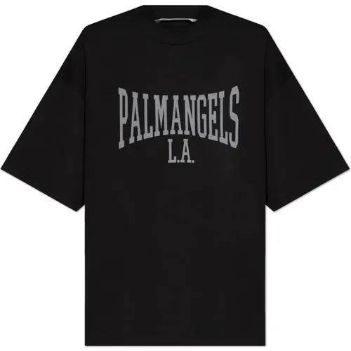 Tops > T-Shirts - - Palm Angels - Modalova